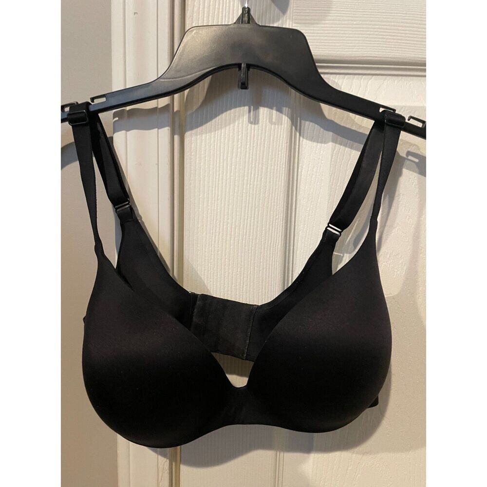 Ambrielle Black Pushup Bra - Gently Worn